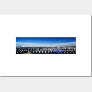 Solar array, USA (C022/5146) Posters and Art